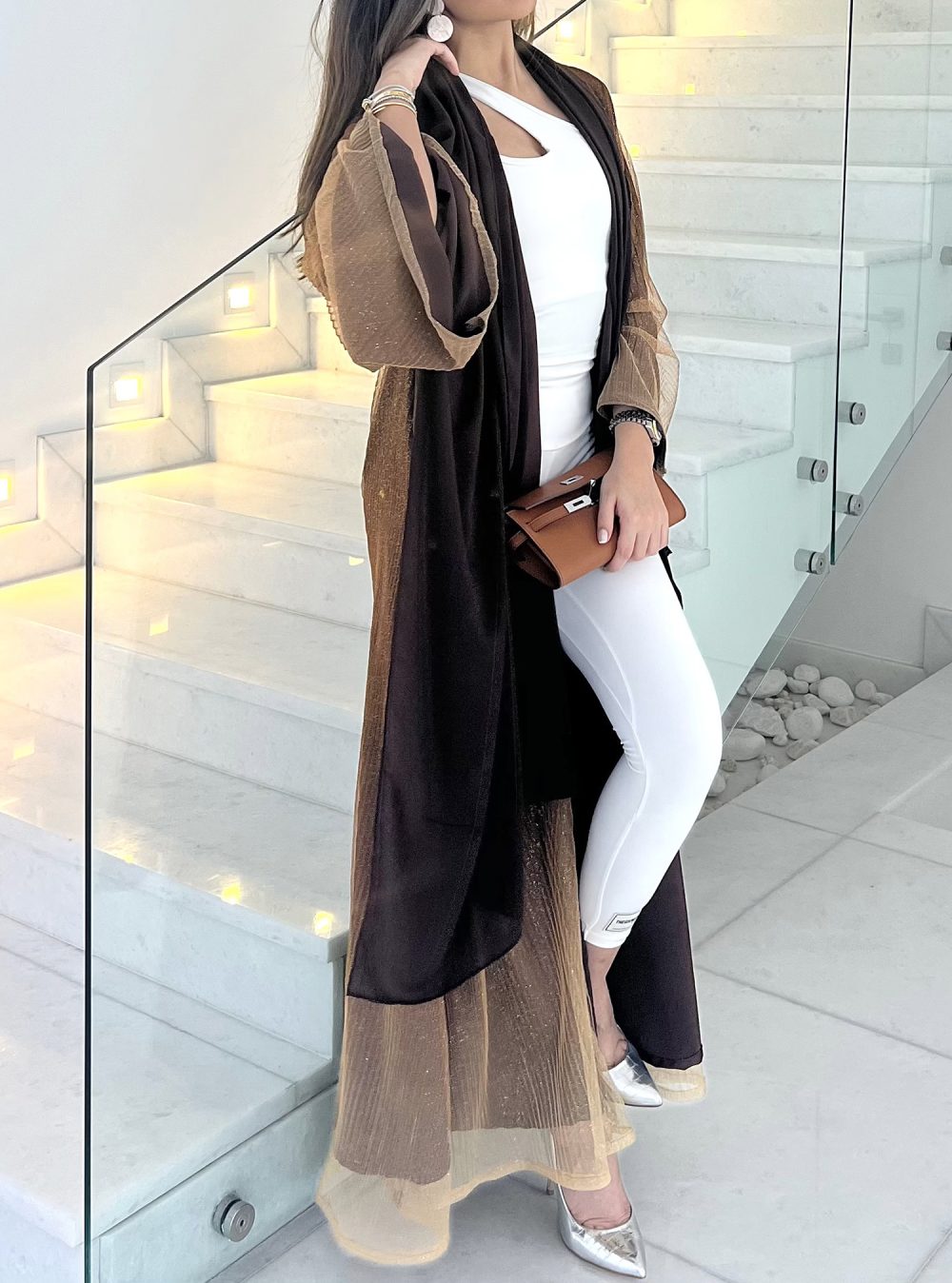 ⁦Ombré abaya⁩ - الصورة ⁦3⁩