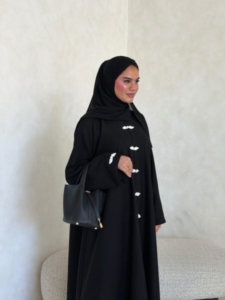 White Bottomed abaya